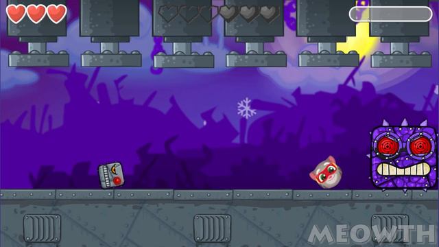 HERO TOM BALL Vs RACCOON BOSS In RED BALL 4  ALL LEVELS BILBERRY BOSS FIGHTS