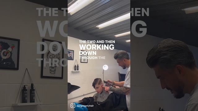 GARNACHO INSPIRED HAIRCUT #garnacho #menshair #hairtutorial