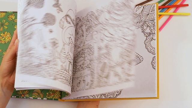 Bourgeois Раскраска Удивительный лес 6844 (19191) смотреть онлайн