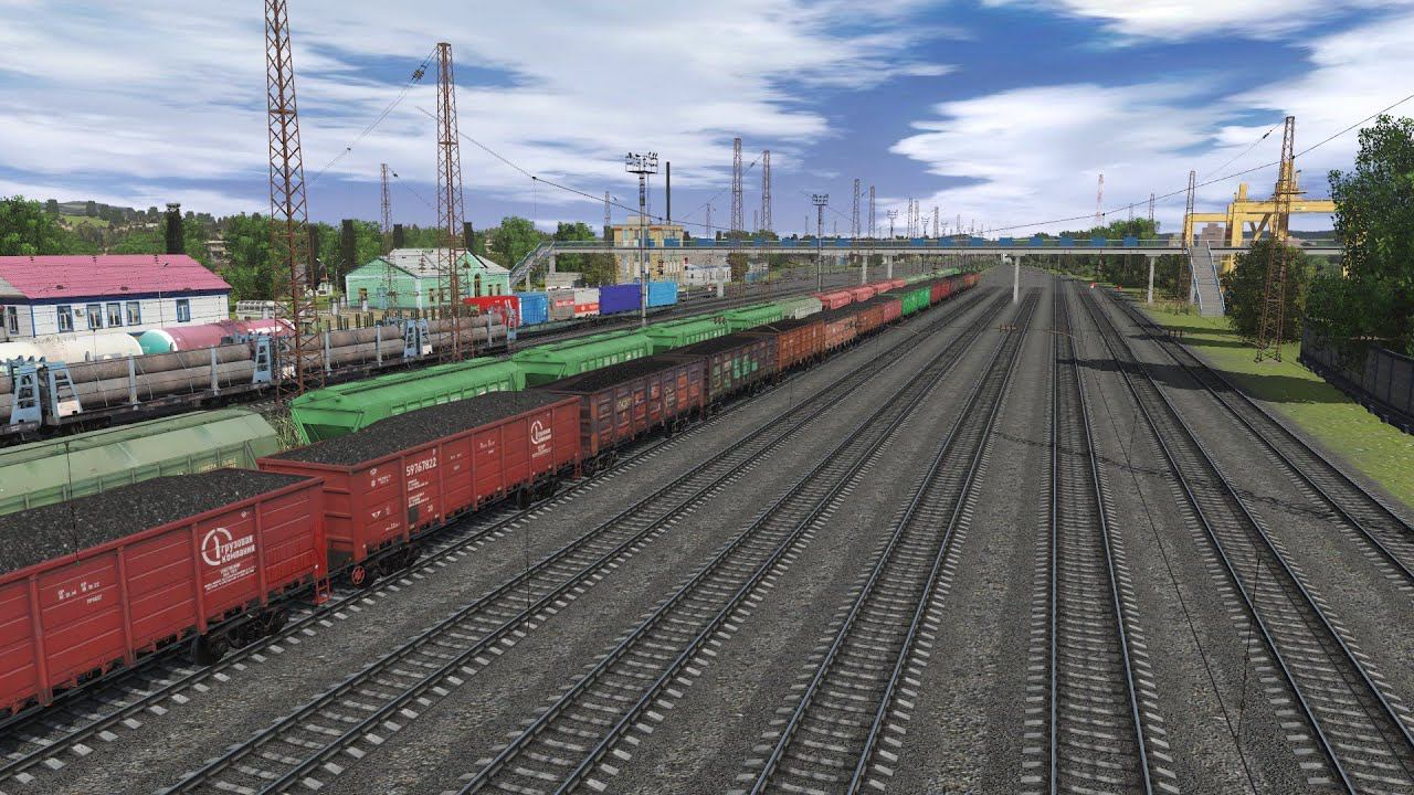 Trainz Railroad Simulator 2019 обзор маршрута Лихая - Новочеркасск