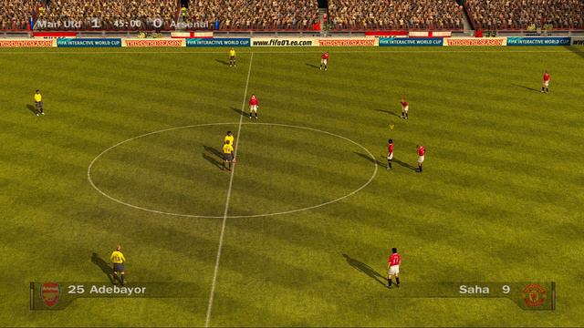 FIFA 07 (PS2) Gameplay - Manchested United vs Arsenal смотреть онлайн