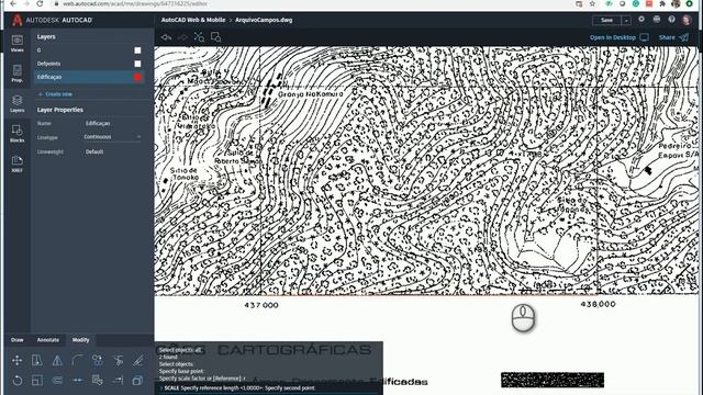 Usando o AutoCAD On-line смотреть онлайн