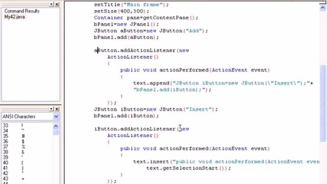 Java Урок 132 Текстовые области. Вставка текста (продолжение) смотреть онлайн