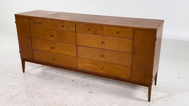 Paul McCobb for Planner Group Mid Century 20 Drawer Dresser смотреть онлайн