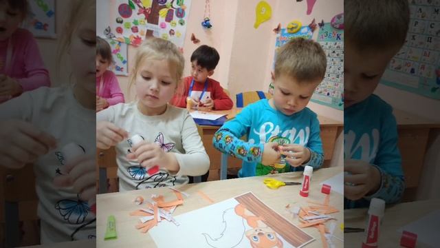 Аппликация "Рыжий бельчонок" смотреть онлайн