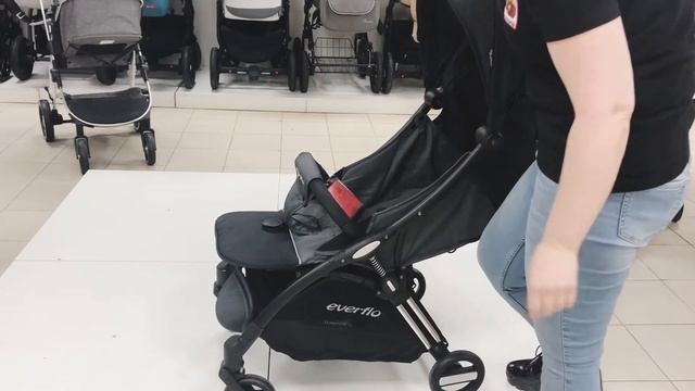 Самоскладывающаяся коляска Everflo E 300 UNO смотреть онлайн