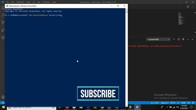 ps1 cannot be loaded because running scripts is disabled on this system, Enable Power Shell Script смотреть онлайн
