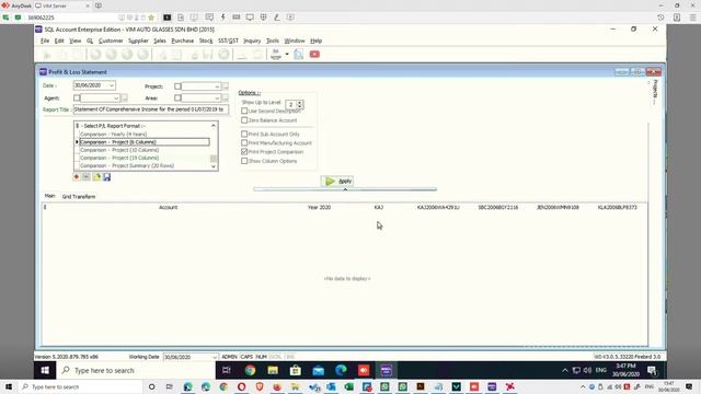 Project Comparison (SQL Accounting) смотреть онлайн