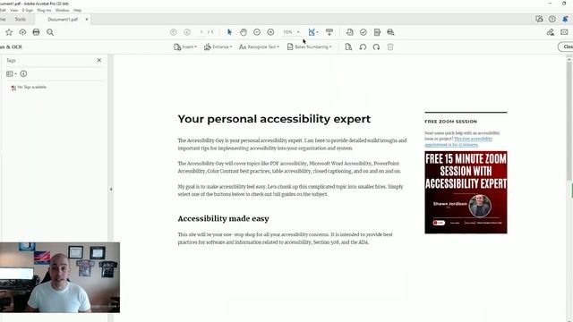 How To Use OCR And Scan Feature | Adobe Acrobat Pro DC