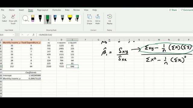Madam Alia: Chapter 5 - Statistics (Simple Linear Regression Excel) смотреть онлайн