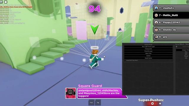 Roblox NEW Squid Game Script Exploit GUI (Pastebin 2022) смотреть онлайн