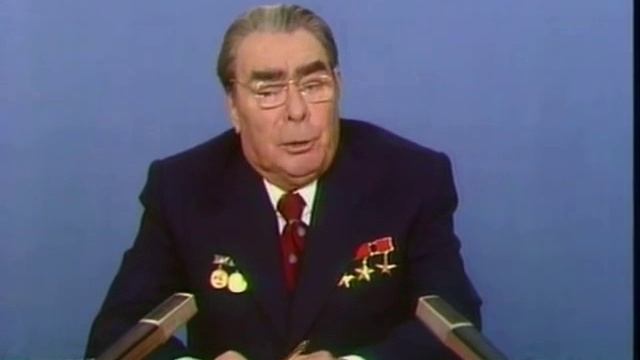 Выступление Брежнева по Японскому телевидению 1977 год. смотреть онлайн