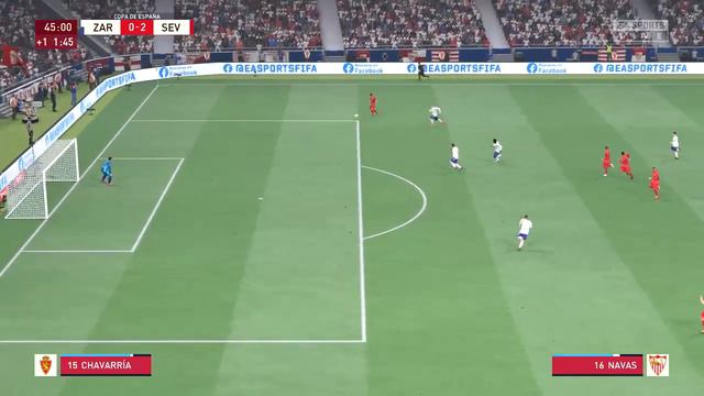 ⚽ Real Zaragoza Vs Sevilla ⚽ | Copa Del Rey (06/01/2022) | Fifa 22