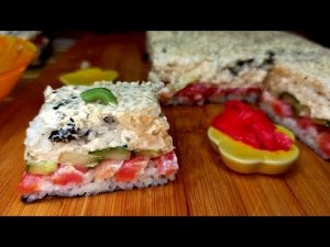 Салат по вкусу как Настоящие Роллы из Суши Бара. Салат Суши Филадельфия! Проверка рецепта!