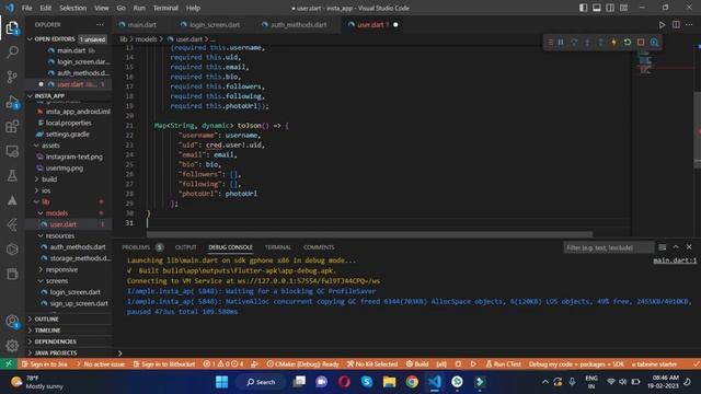 7. User data modeling using flutter and dart Tamil tutorial | Model class | json data format object смотреть онлайн