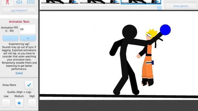 Stick Nodes: Giant Stickman vs Naruto! смотреть онлайн