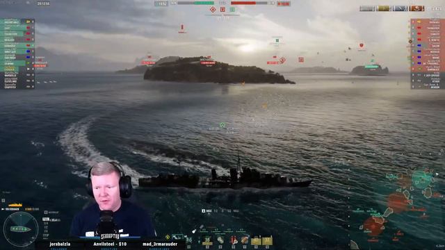 World of Warships - Quick Cut: Tier VIII Premium British Destroyer HMS Cossack смотреть онлайн