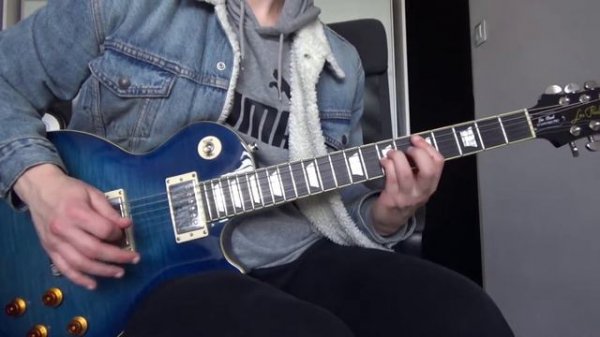 Riff by riff guide to play ARCHANGEL by SAMURAI [SLOW GUITAR LESSON]