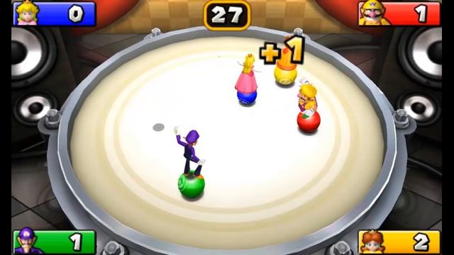 Mario Party Island Tour - 4 Player Minigames- Peach Vs Wario Waluigi Daisy All Funny Mini Game смотреть онлайн