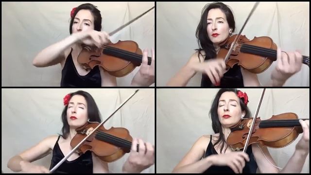 TANGO La Cumparsita (arrgt 4 violins Stéphanie Moraly) смотреть онлайн