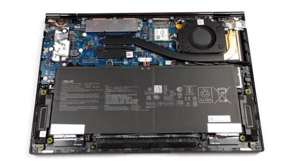 ?️ ASUS Zenbook 14 OLED (UM3402) - disassembly and upgrade options