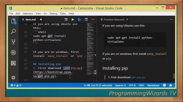 Flask S1E2 : Installation смотреть онлайн