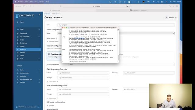 Docker + macvlan смотреть онлайн