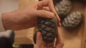 Чугунные шишки в баню