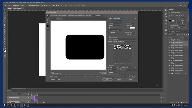 How to Export a Photoshop CC Animation as a GIF (2023) смотреть онлайн
