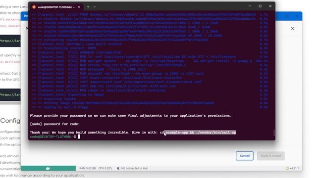 สอนติดตั้ง Laravel 10 บน Docker ด้วย Sail смотреть онлайн