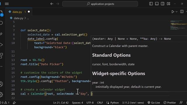 Python Calendar Project | Python Projects in Telugu | Python in Telugu | Python Tkinter in Telugu смотреть онлайн
