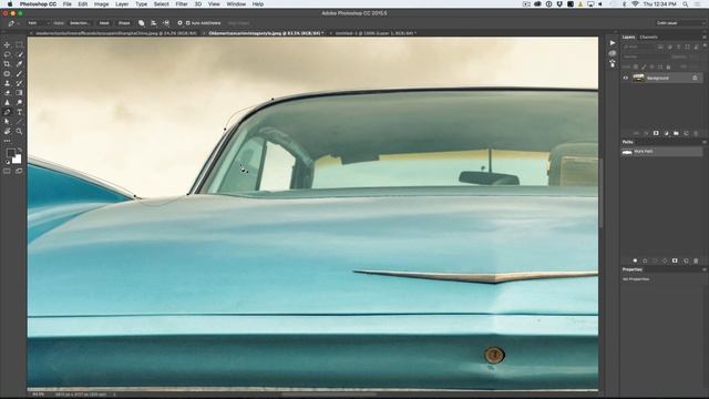 How to use the PEN TOOL IN PHOTOSHOP for PERFECT CUTOUTS смотреть онлайн