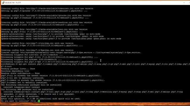 Instalasi Moodle pada DEBIAN 9.XX dengan NGINX, MARIADB dan PHP7.3-FPM смотреть онлайн