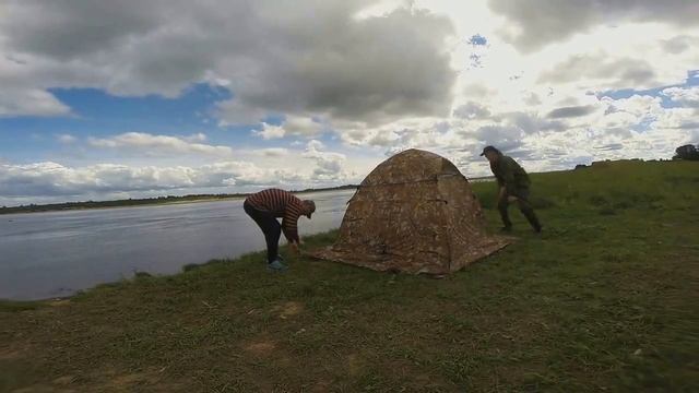 Рыбалка на Северной Двине. День Рыбака 2016г. смотреть онлайн