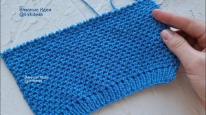 ПРОСТОЙ  узор спицами!