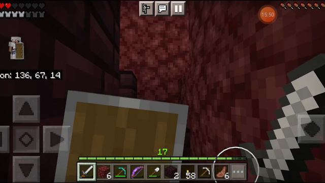 Survival Minecraft PE 1.19:#5:xuống địa ngục và tìm được Fortress ,xây dựng trang trại nho nhỏ. смотреть онлайн