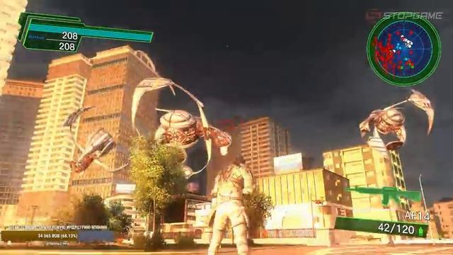 EARTH DEFENSE FORCE 4.1. Мочи жуков! смотреть онлайн