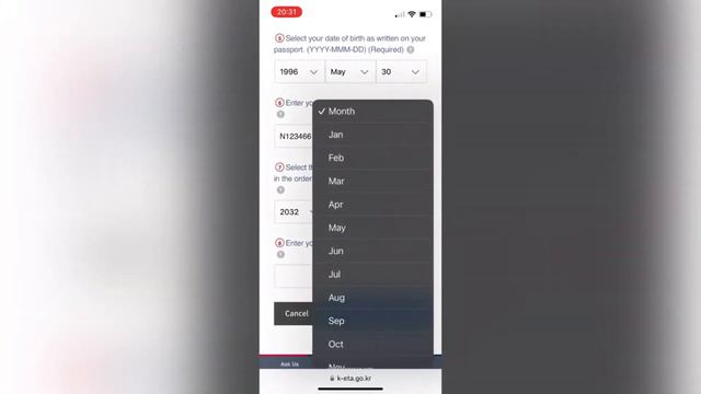 Что такое К-ЕТА и пошаговое заполнение заявки K-ETA для Казахстанцев. K-ETA для въезда в Южную Коре