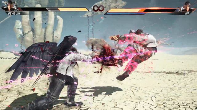 TEKKEN 8 | CHAIN JIN VS DEVIL JIN | STORY FIGHT