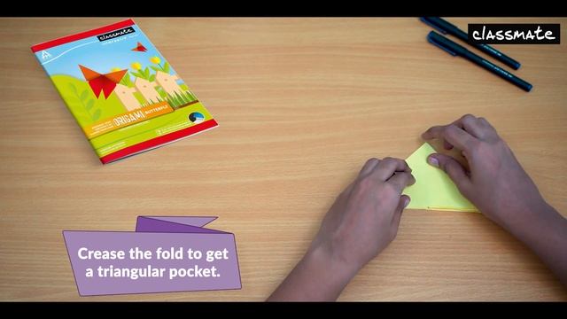 How To Make An Origami Butterfly - Instruction Video | Origami Notebooks By Classmate смотреть онлайн
