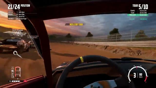 Wreckfest ps4 test avec g29 et shifter смотреть онлайн