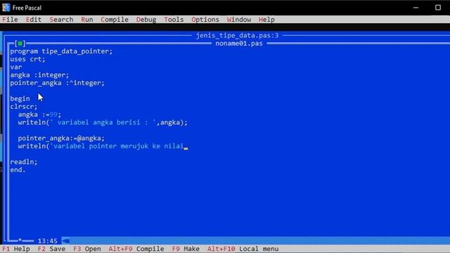 TIPE DATA POINTER смотреть онлайн