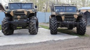 Кастомный вездеход на базе ГАЗ 66