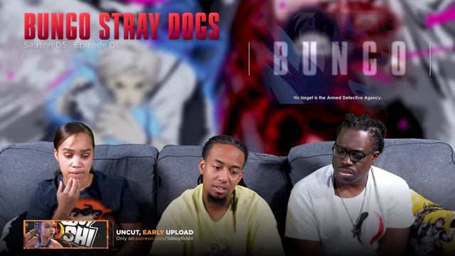 The Strongest Man | Bungo Stray Dogs S5 Ep 1 Reaction смотреть онлайн