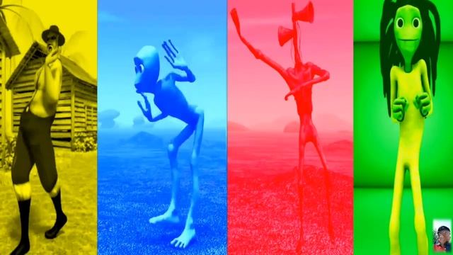 Funny alien VS Dame tu cosita VS Funny alien dance VS Green alien dance смотреть онлайн