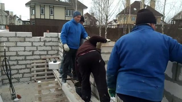 Кладка стен. День седьмой.