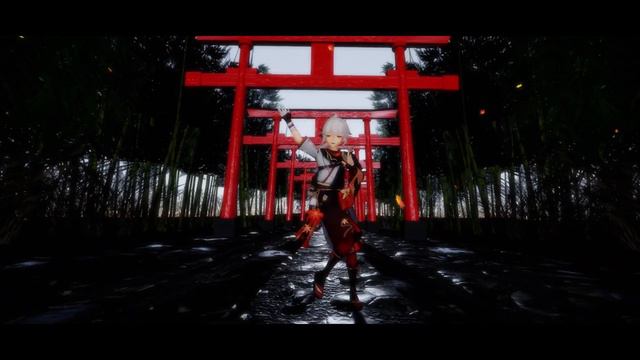 【Genshin Impact MMD】ヒバナ / HIBANA -Kazuha смотреть онлайн
