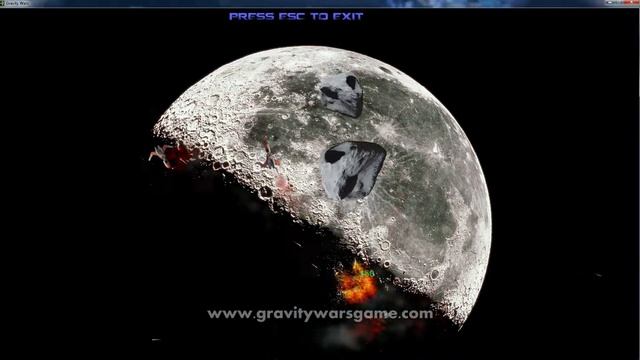 Gravity Wars - awesome retro space shooter made in XNA смотреть онлайн