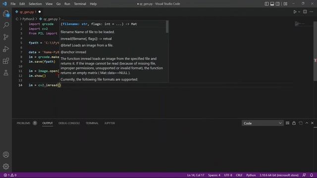 Read and Write information into a QRCode using Python смотреть онлайн