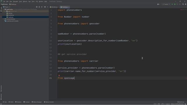 Track Phone Number Location Using Python | Python Project смотреть онлайн